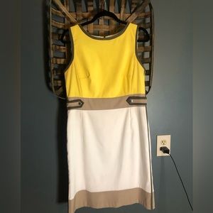 Spring Color Block Dress